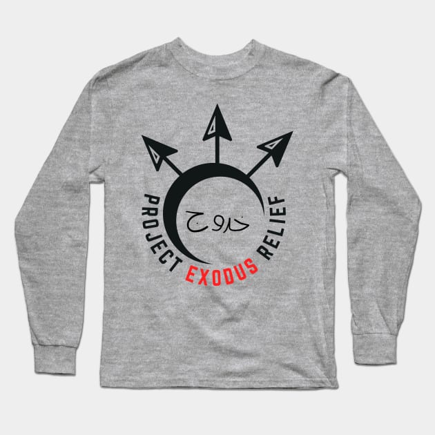 PER 47 (logo on back) Long Sleeve T-Shirt by Pro Exodus Relief 